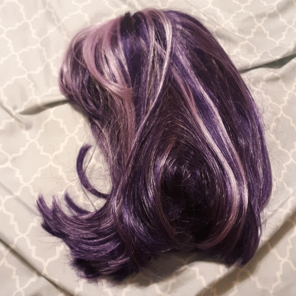 Purple wig